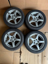 Load image into Gallery viewer, 4x Alufelge 16 Zoll 7.0" 5x112 38ET Glanz Silber Mercedes-Benz W245 W169 FEL8250107696of