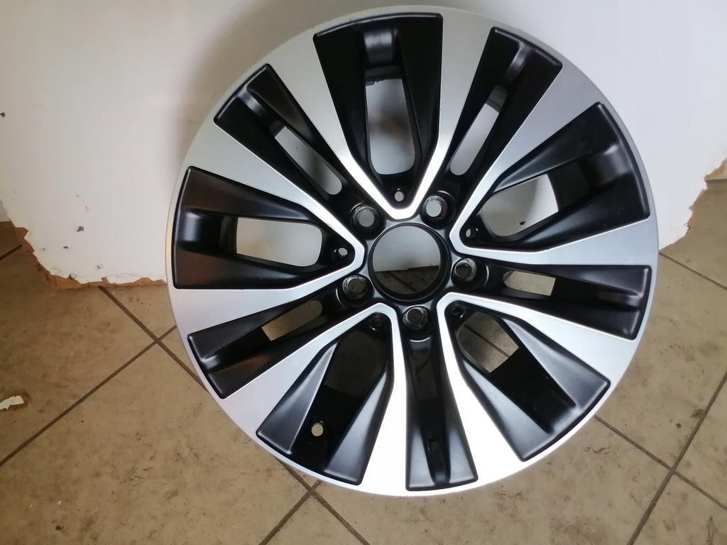 1x Alufelge 16 Zoll 6.5" 5x112 44ET Schwarz A1774010000 Mercedes-Benz Rim Wheel