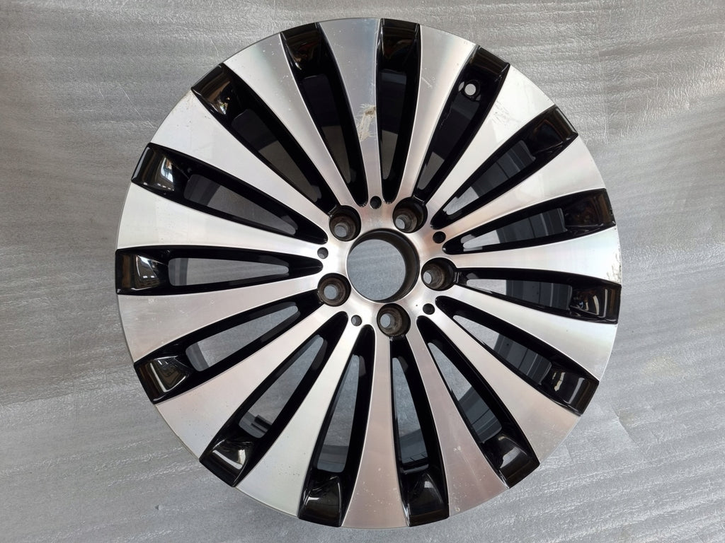 1x Alufelge 18 Zoll 9.0" 5x112 53ET Glanz Schwarz A2134014800 Mercedes-Benz FEL5054597269rb