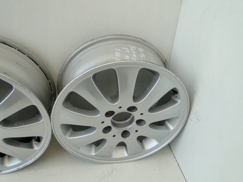 4x Alufelge 15 Zoll 6.0" 5x112 44ET Silber A1694010002 Mercedes-Benz Rim Wheel