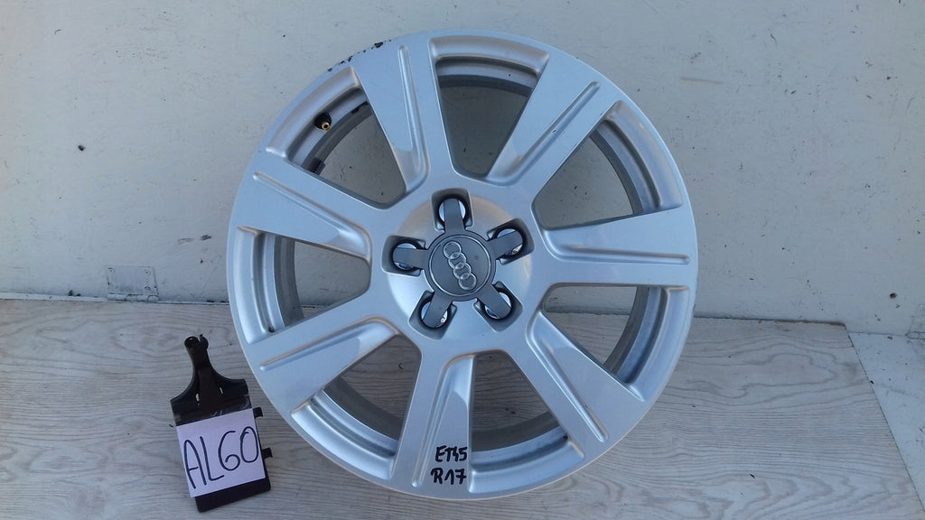 1x Alufelge 17 Zoll 7.5" 5x112 47ET Silber 3C0601025J Audi Rim Wheel