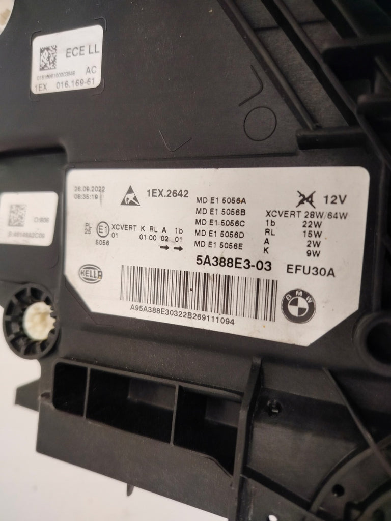 Frontscheinwerfer BMW G30 5A388E3 Full LED Links Scheinwerfer Headlight SCH9080906586bx