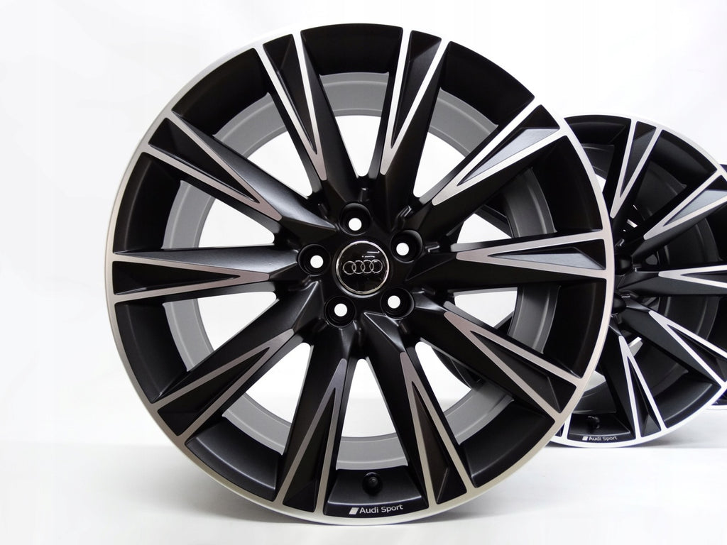 4x Alufelge 20 Zoll 9.0" 5x112 38ET Glanz Schwarz 4KE071490A Audi E-Tron FEL1000583392sw
