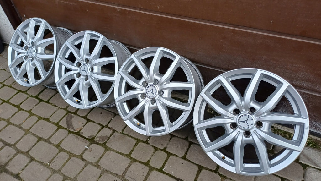 4x Alufelge 17 Zoll 7.5" 5x112 55ET KBA49355 Mercedes-Benz Vito W639 Rim Wheel FEL2217952365wm