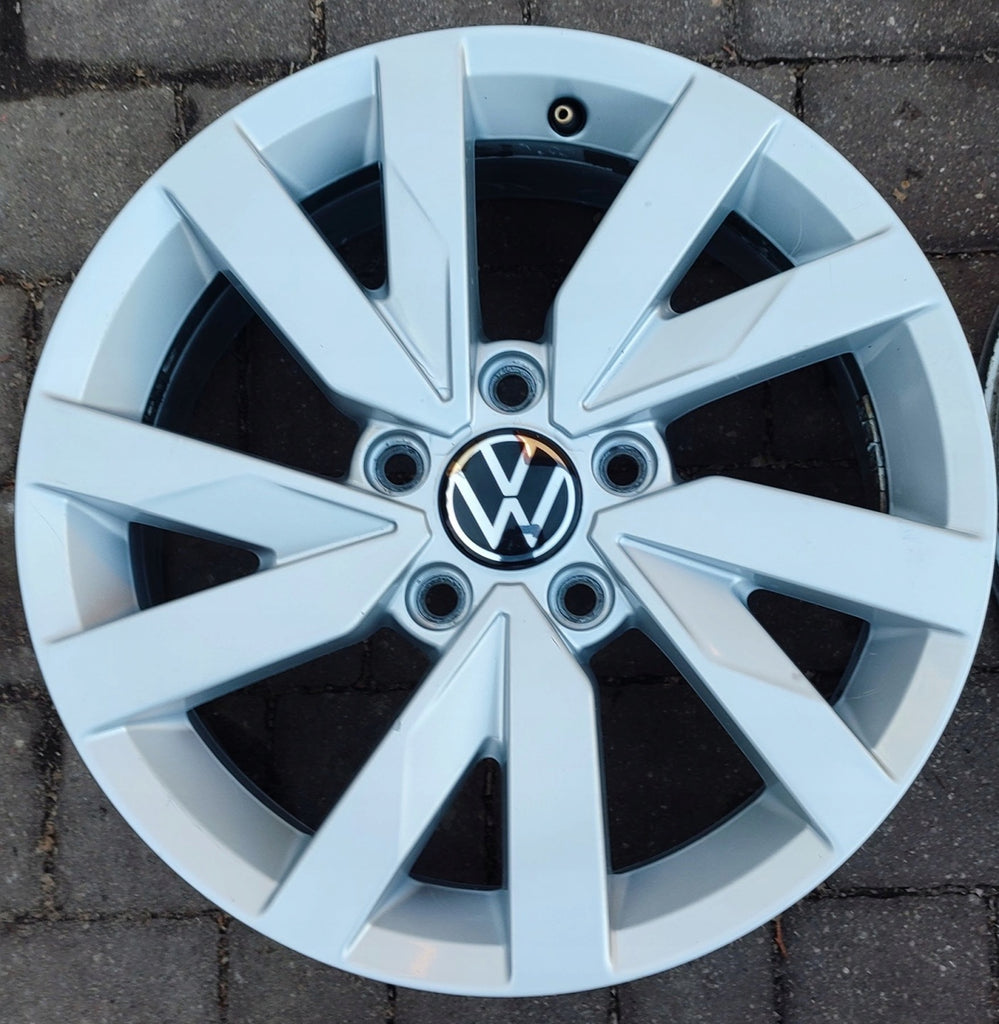 4x Alufelge 16 Zoll 6.5" 5x112 41ET Glanz Silber 3G0601025BJ VW Passat B8 FEL3170965199ex