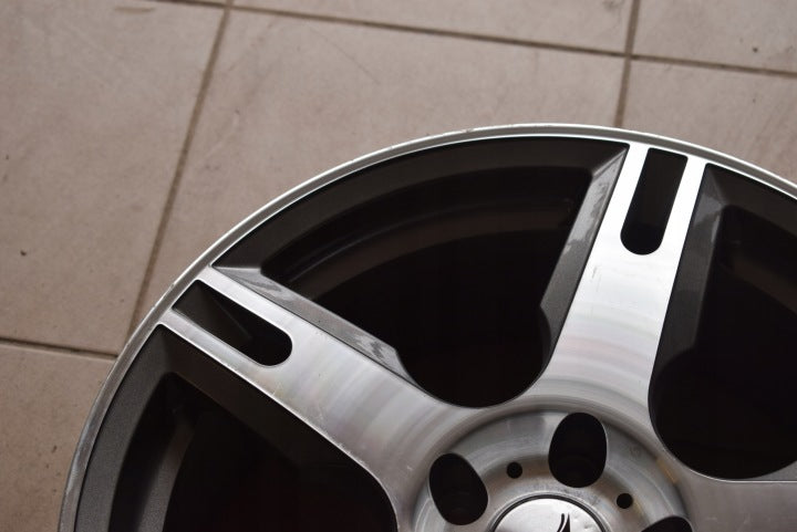 1x Alufelge 18 Zoll 8.0" 5x112 40ET Graphit ATAG8AP40 Rim Wheel FEL3722121933wd