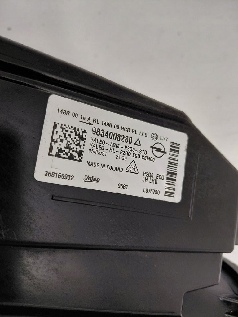 Frontscheinwerfer Opel Mokka 983400880 LED Links Scheinwerfer Headlight SCH7198512507zn