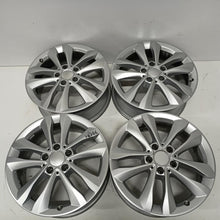 Load image into Gallery viewer, 4x Alufelge 17 Zoll 7.0" 5x112 48ET Glanz Silber A2054018000 Mercedes-Benz W205 FEL6624017435yz