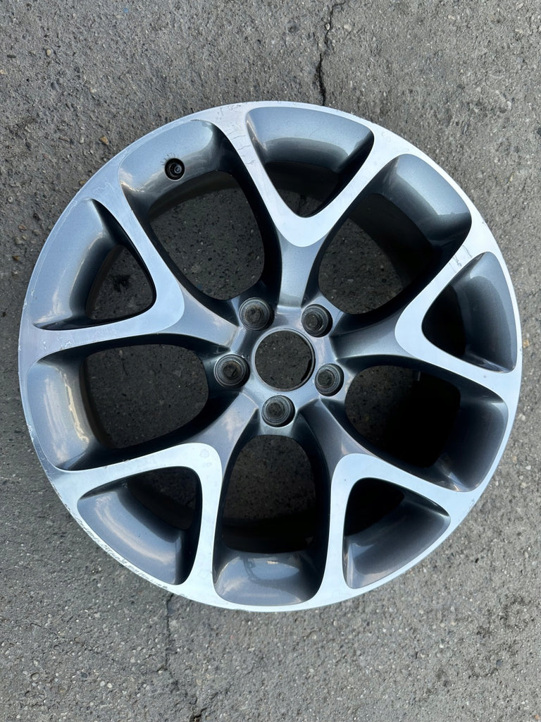 1x Alufelge 18 Zoll 7.5" 5x110 47ET Glanz Schwarz 13338853 Opel Rim Wheel FEL8803993843hr