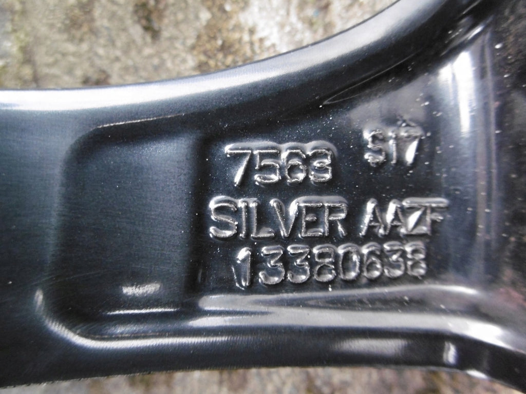 1x Alufelge 17 Zoll 7.0" 4x100 44ET 13380639, 13380638 Opel Corsa Rim Wheel