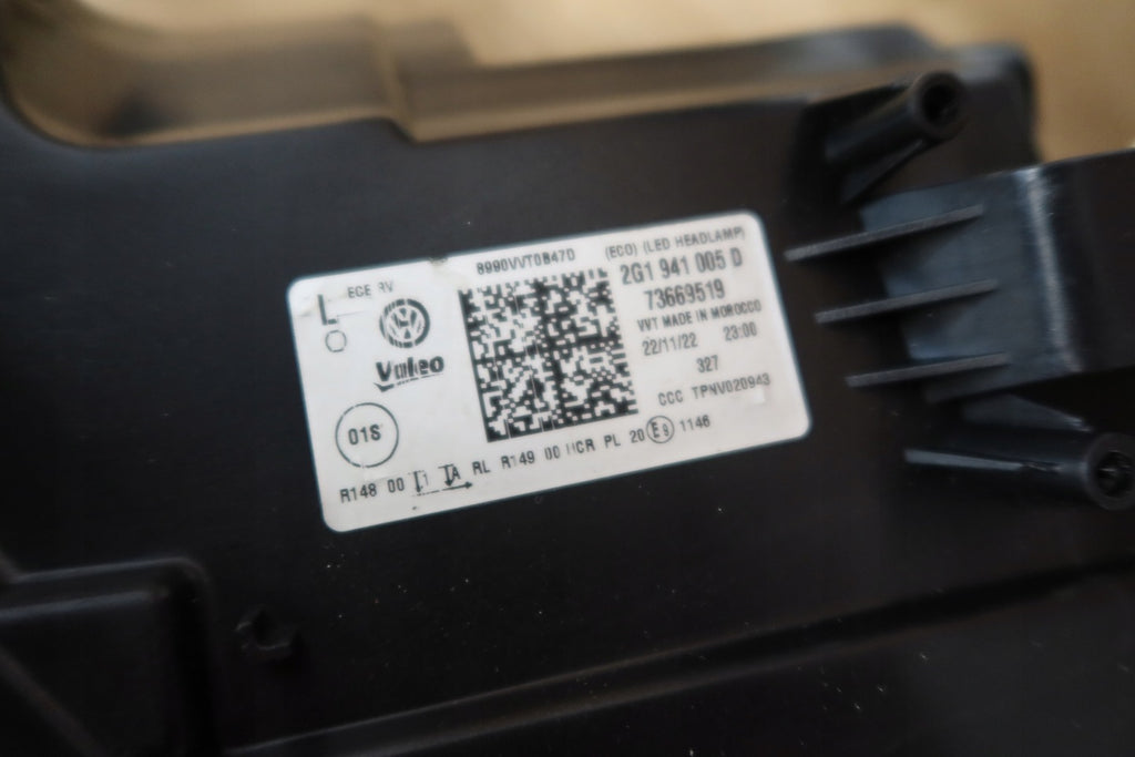 Frontscheinwerfer VW Polo 2G1941005D 2G1941006 LED Ein Satz Headlight SCH8214024582lg