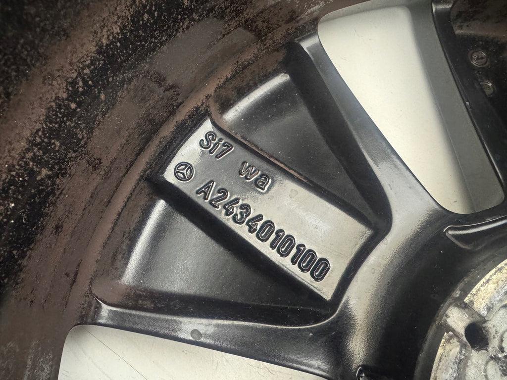 1x Alufelge 18 Zoll 7.5" 5x112 53 5ET A2434010100 Mercedes-Benz Eqa Eqb FEL9988791239xz