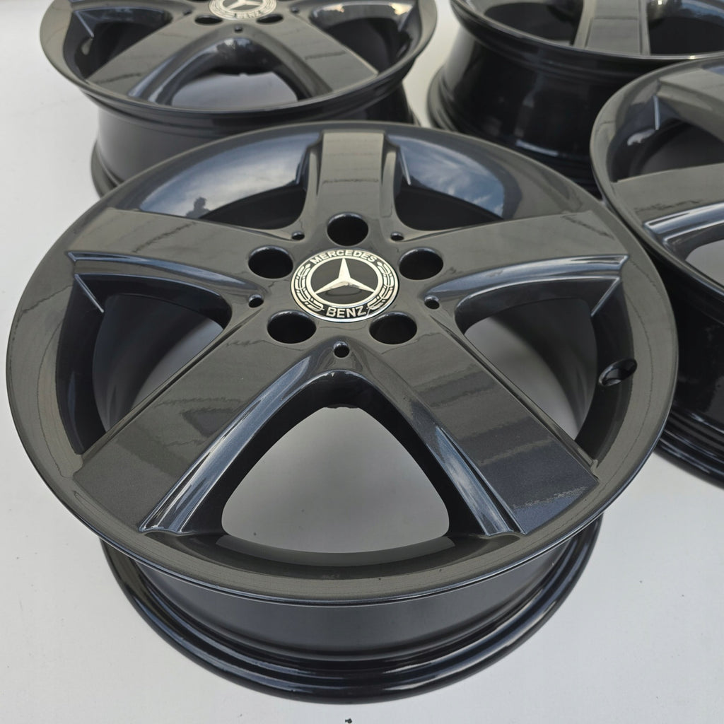 4x Alufelge 16 Zoll 6.0" 5x112 46ET A1694011002 Mercedes-Benz Viano Rim Wheel FEL8678843192fv