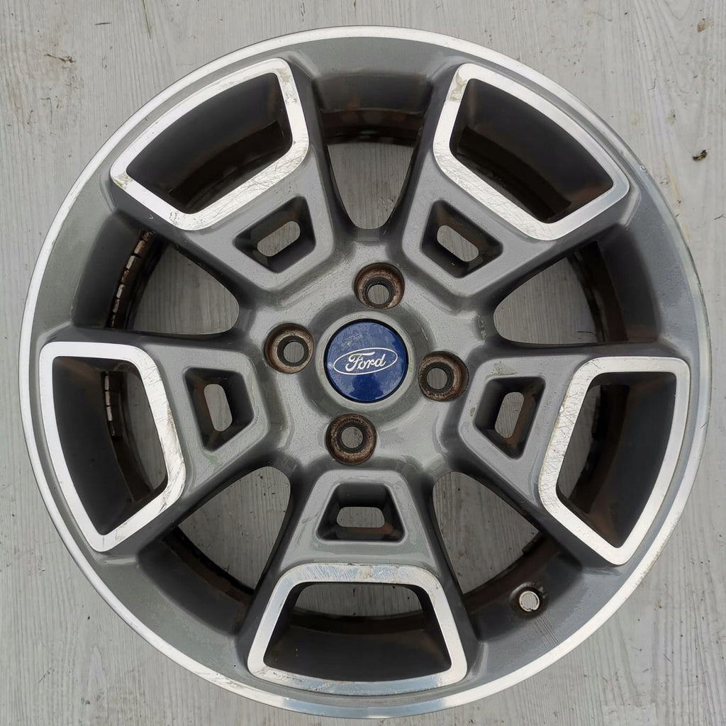 1x Alufelge 17 Zoll 6.0" 4x108 37 5ET Glanz Graphit Ford Fiesta I Ecosport FEL6463137003rg