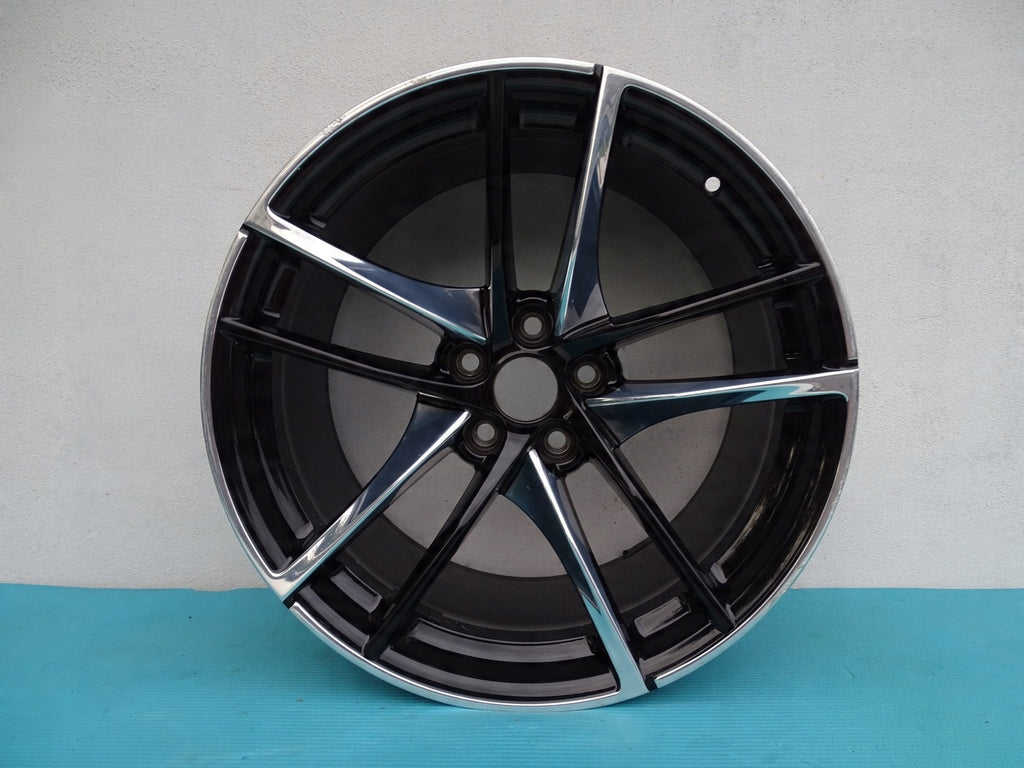 1x Alufelge 19 Zoll 10.0" 5x114.3 40ET Glanz Schwarz 8811715 Toyota Supra