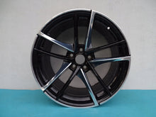 Load image into Gallery viewer, 1x Alufelge 19 Zoll 10.0&quot; 5x114.3 40ET Glanz Schwarz 8811715 Toyota Supra
