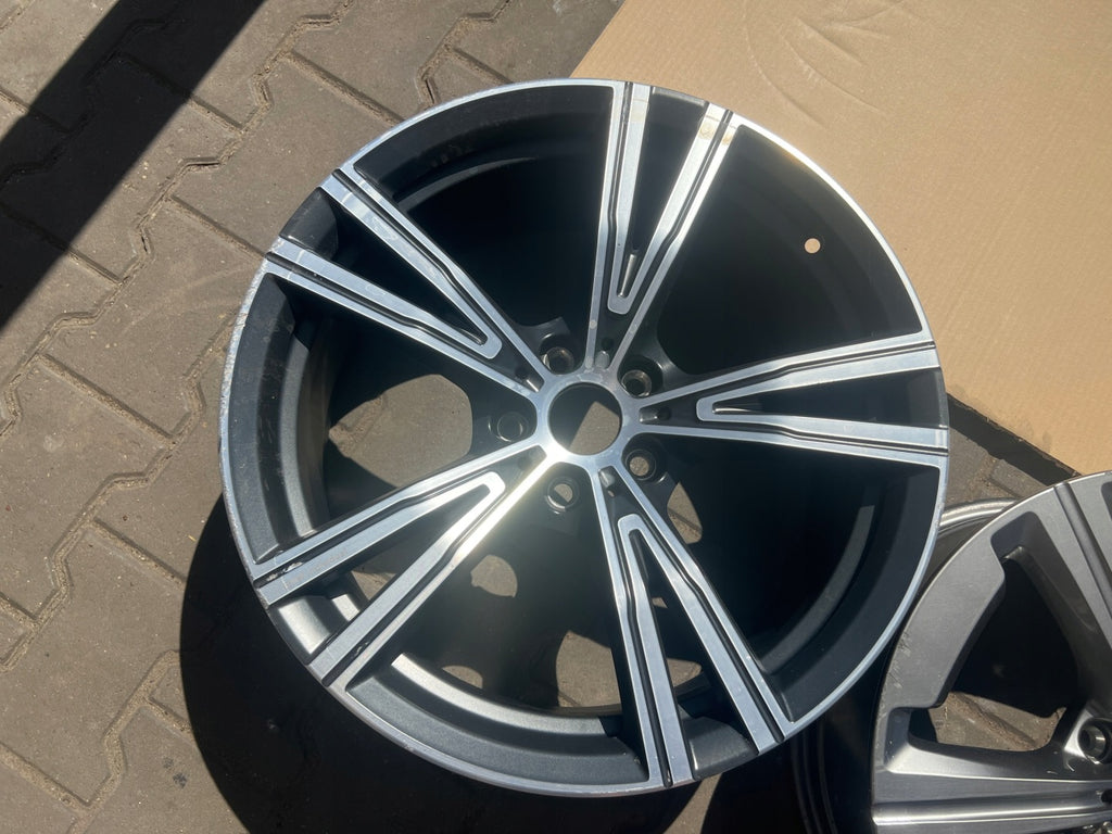 1x Alufelge 19 Zoll 8.0" 5x112 27ET Glanz 8089896 BMW G20 Rim Wheel FEL1382717997ee