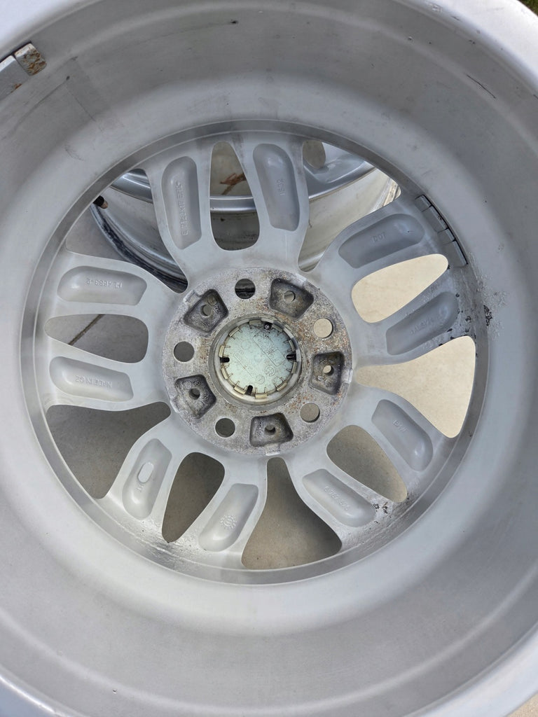 4x Alufelge 17 Zoll 7.5" 5x120 32ET Glanz Silber 6787576 BMW F26 X3 F25 FEL2124252219ab