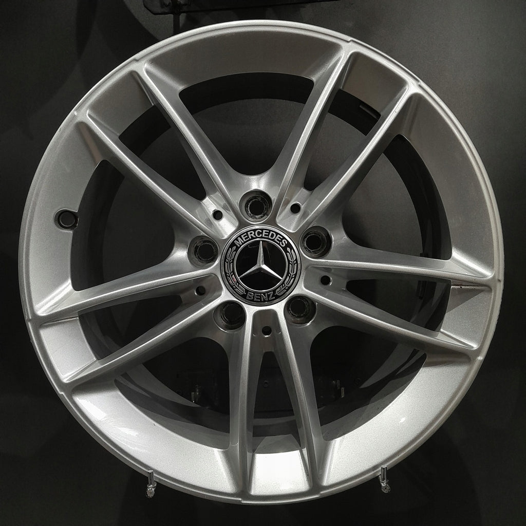4x Alufelge 16 Zoll 6.5" 5x112 44ET Glanz Silber A1774010100 Mercedes-Benz W177 FEL5409234804ih