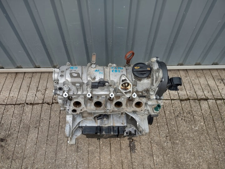 Motor VW Golf VI II CBZ 1.2 TSI 112TKm 2012 Benzin Engine Unkomplett MOT5993175028as