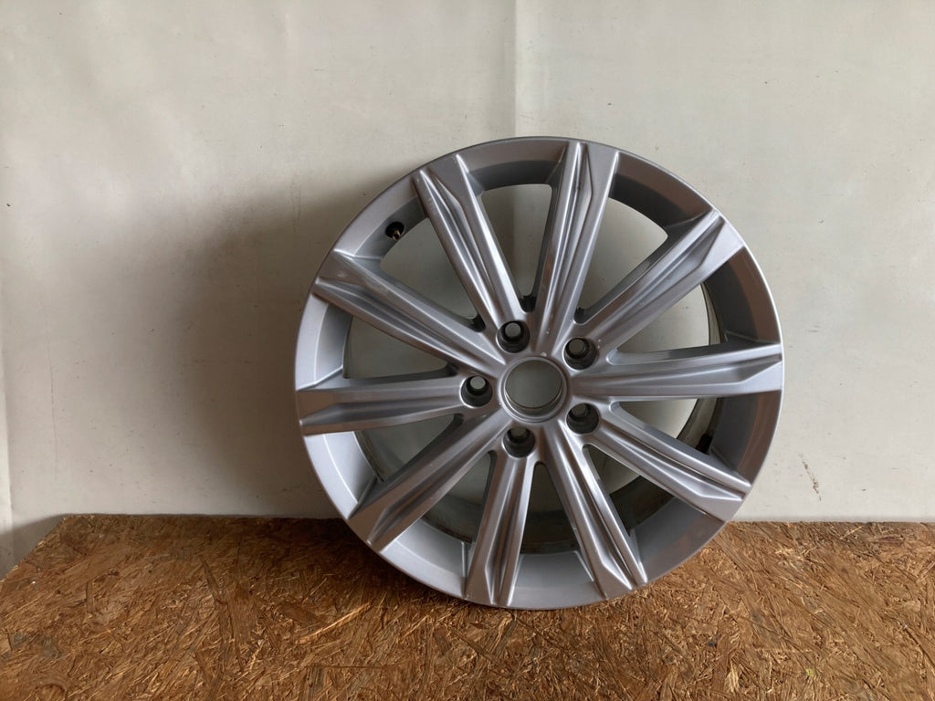 1x Alufelge 17 Zoll 6.5" 5x112 52ET Glanz Silber 5TA601025D VW Passat Rim Wheel FEL6591589518wa