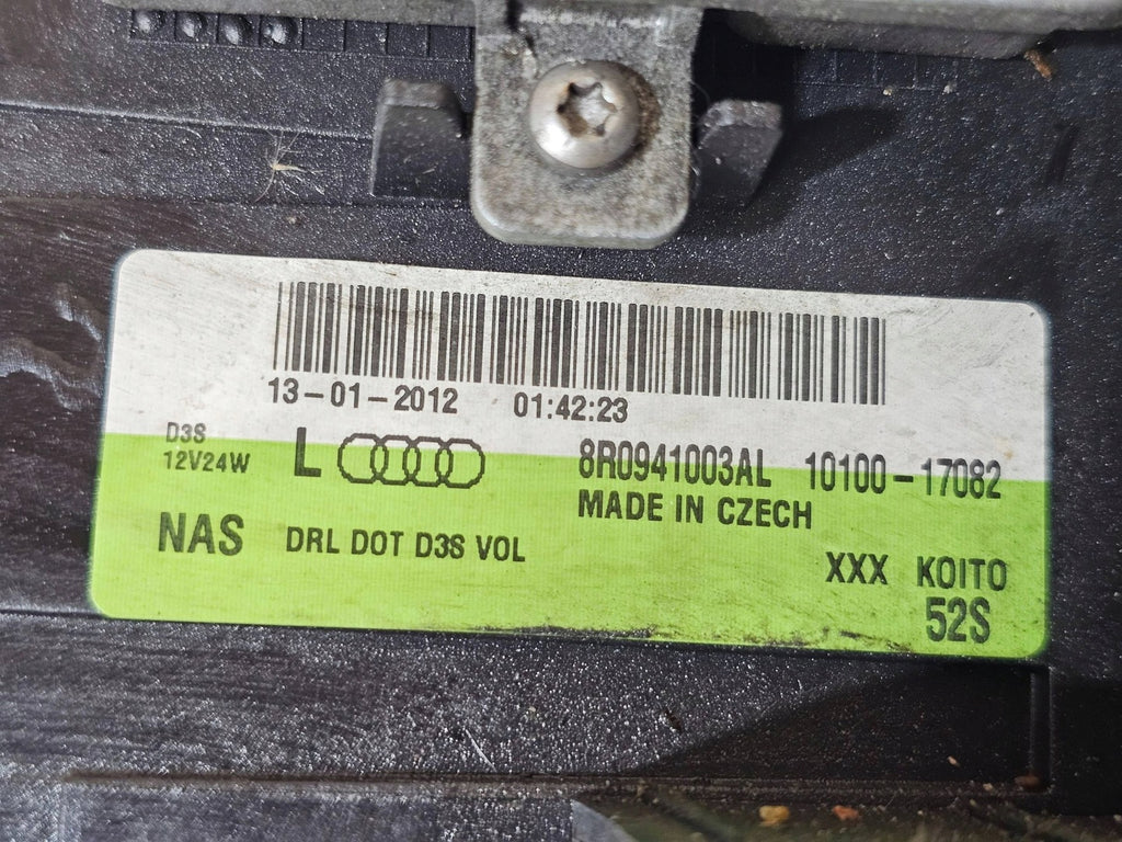 Frontscheinwerfer Audi Q5 8R0941003AL Xenon Links Scheinwerfer Headlight SCH7184271252pn