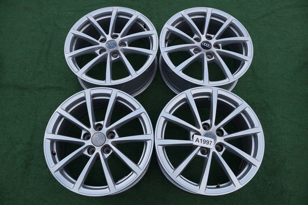 4x Alufelge 17 Zoll 7.5" 5x112 36ET Glanz Silber 4K0601025 Audi A6 C8 B8 FEL9461881290hz