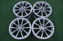 Laden Sie das Bild in den Galerie-Viewer, 4x Alufelge 17 Zoll 7.5" 5x112 36ET Glanz Silber 4K0601025 Audi A6 C8 B8 FEL9461881290hz