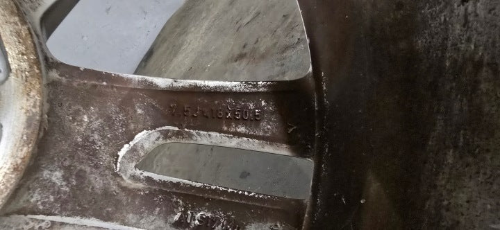 1x Alufelge 18 Zoll 7.5" 5x108 42ET Glanz Silber 31362839 Volvo V60 S60 FEL7036496227vz