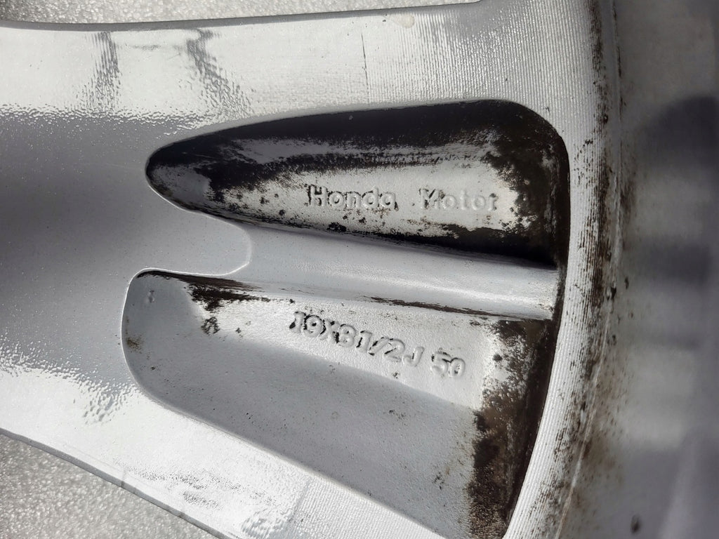 1x Alufelge 19 Zoll 8.5" 5x114.3 50ET Glanz Grau 428001 Honda Accord Mg FEL2902256844aa