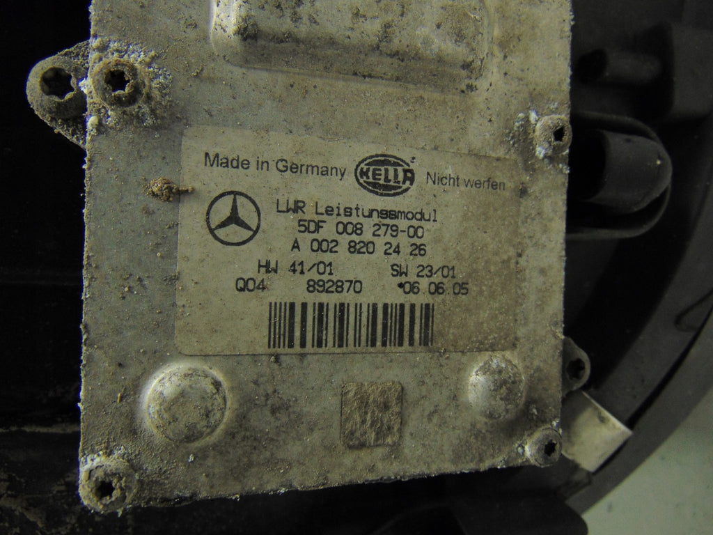 Frontscheinwerfer Mercedes-Benz W211 5DV00829000 A0028202426 Xenon Links SCH8682388952lj