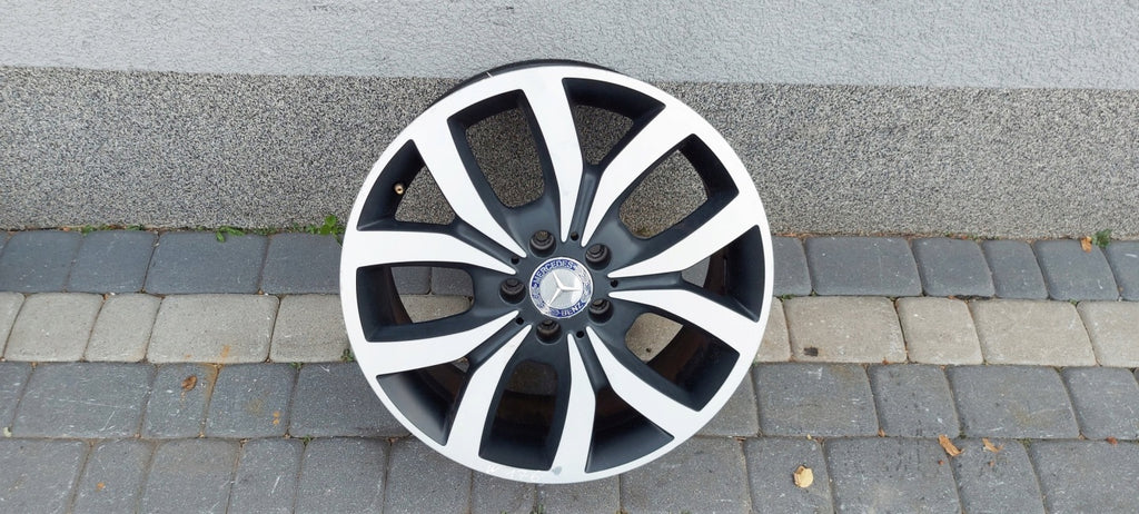 1x Alufelge 18 Zoll 7.5" 5x112 52ET Glanz Schwarz A2464012102 Mercedes-Benz FEL7081955987rl