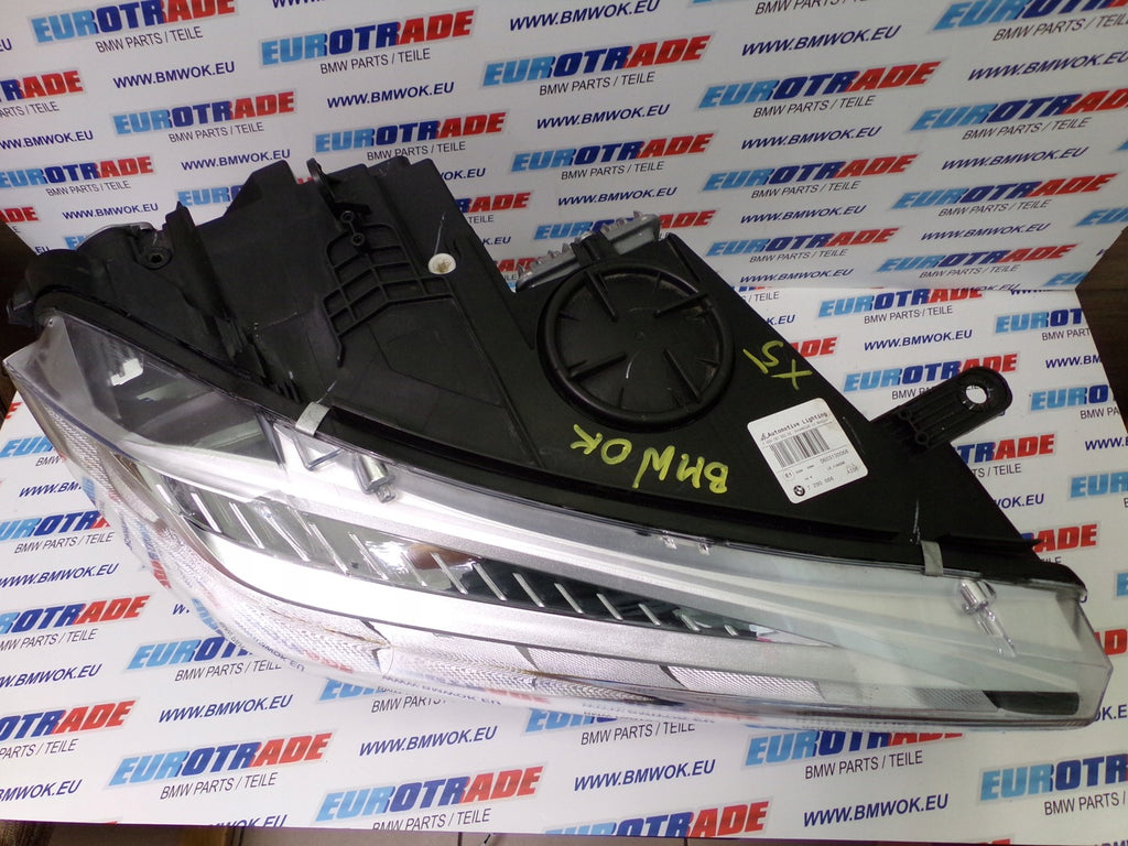 Frontscheinwerfer BMW F15 7290066 LED Rechts Scheinwerfer Headlight SCH9685512025so