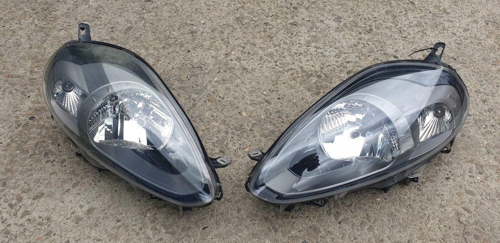 Frontscheinwerfer Fiat Punto Evo Ein Satz Scheinwerfer Headlight SCH1128758892om