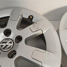 Load image into Gallery viewer, 4x Alufelge 15 Zoll 5.5" 5x100 38ET Glanz Silber 6R0601025E VW Polo Rim Wheel FEL1416389976ad