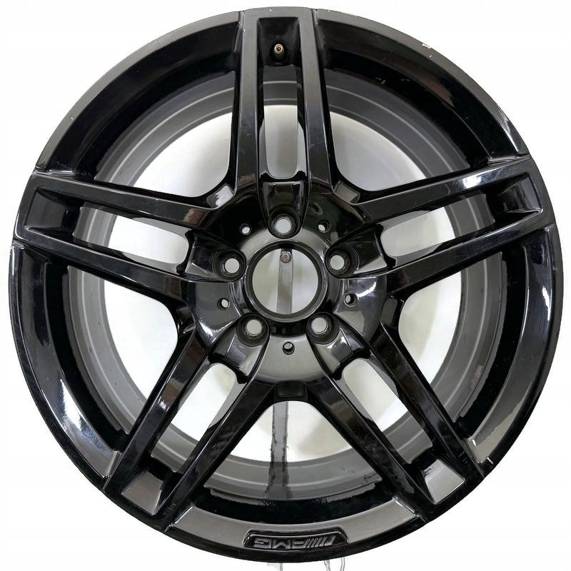1x Alufelge 18 Zoll 8.0" 5x112 45ET Glanz Silber A2074010000 Mercedes-Benz Mg FEL3449499008wb