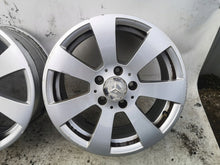 Laden Sie das Bild in den Galerie-Viewer, 4x Alufelge 16 Zoll 7.0" 5x112 43ET Silber Mercedes-Benz W204 Rim Wheel FEL6074616040hh
