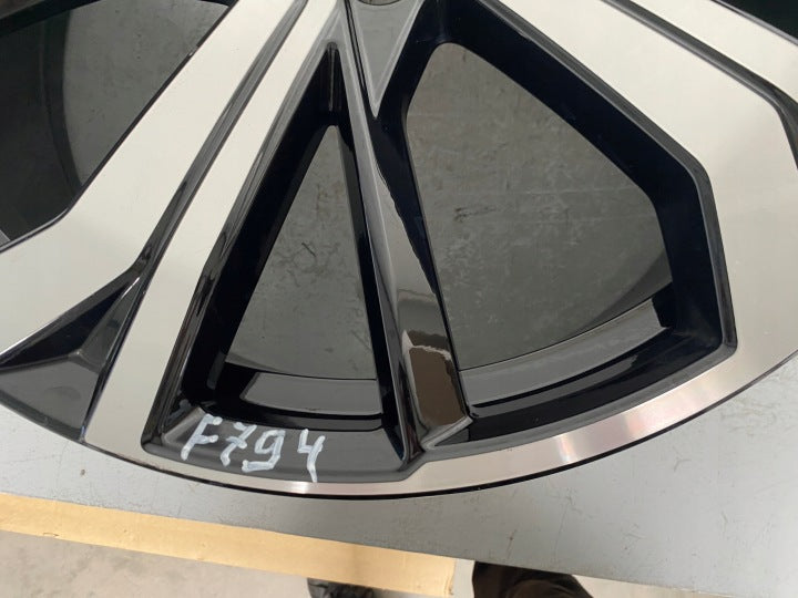 1x Alufelge 21 Zoll 8.5" 5x108 49 5ET Glanz Schwarz 32134533 Volvo Xc90 Xc60 FEL8529592214iv