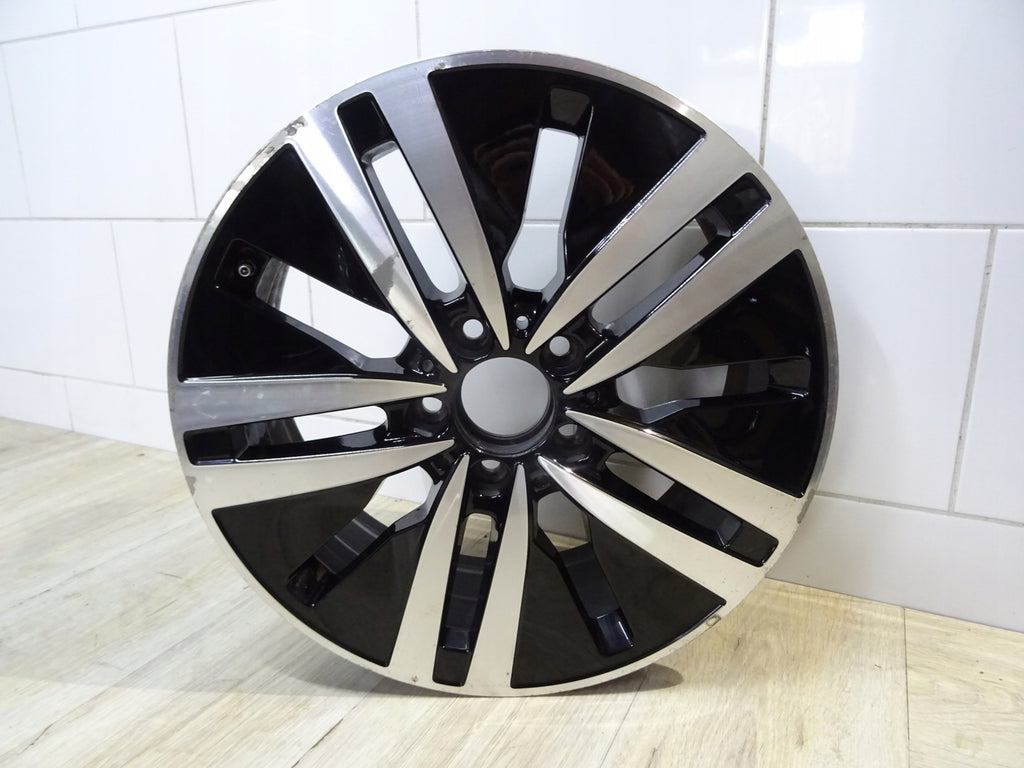 1x Alufelge 17 Zoll 6.5" 5x112 44ET Glanz Schwarz A1774010200 Mercedes-Benz