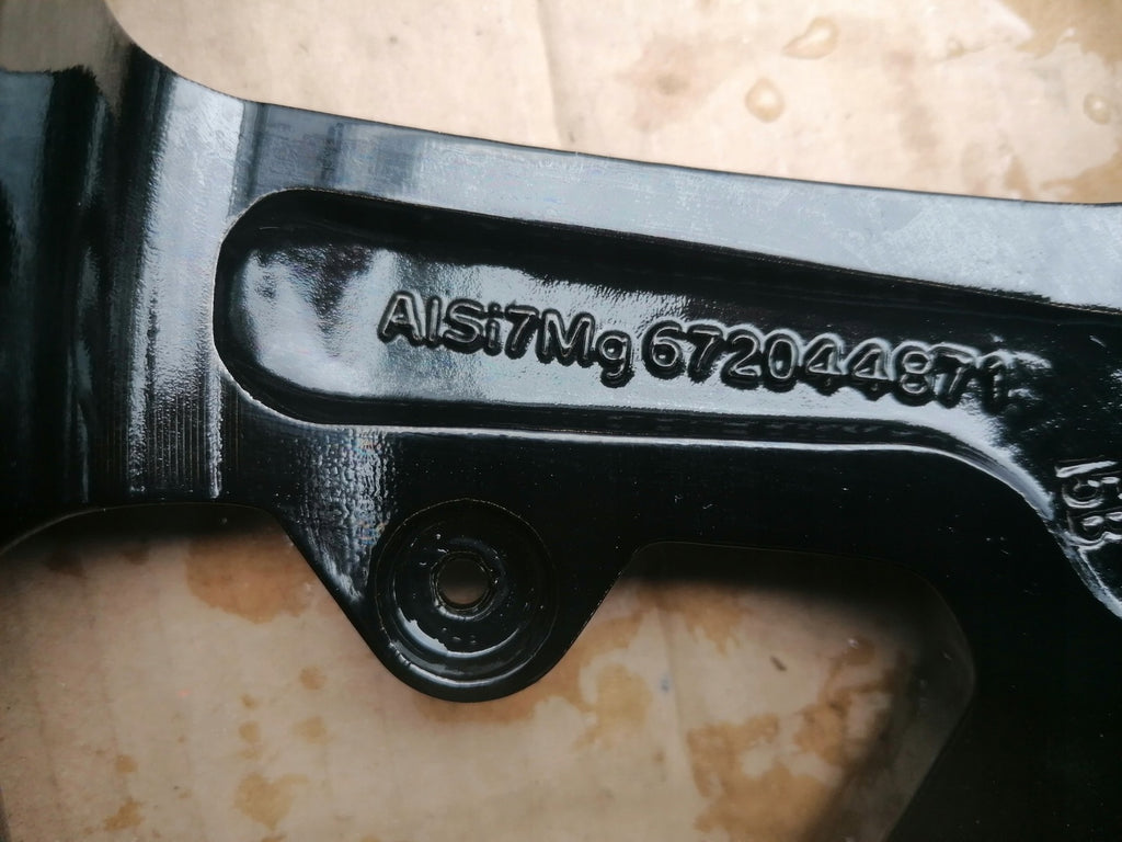 1x Alufelge 17 Zoll 7.0" 4x108 32ET 672044871 Opel Rim Wheel