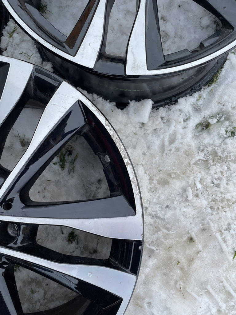 3x Alufelge 18 Zoll 7.5" 5x112 49ET Glanz Schwarz A1774012700 Mercedes-Benz Cla