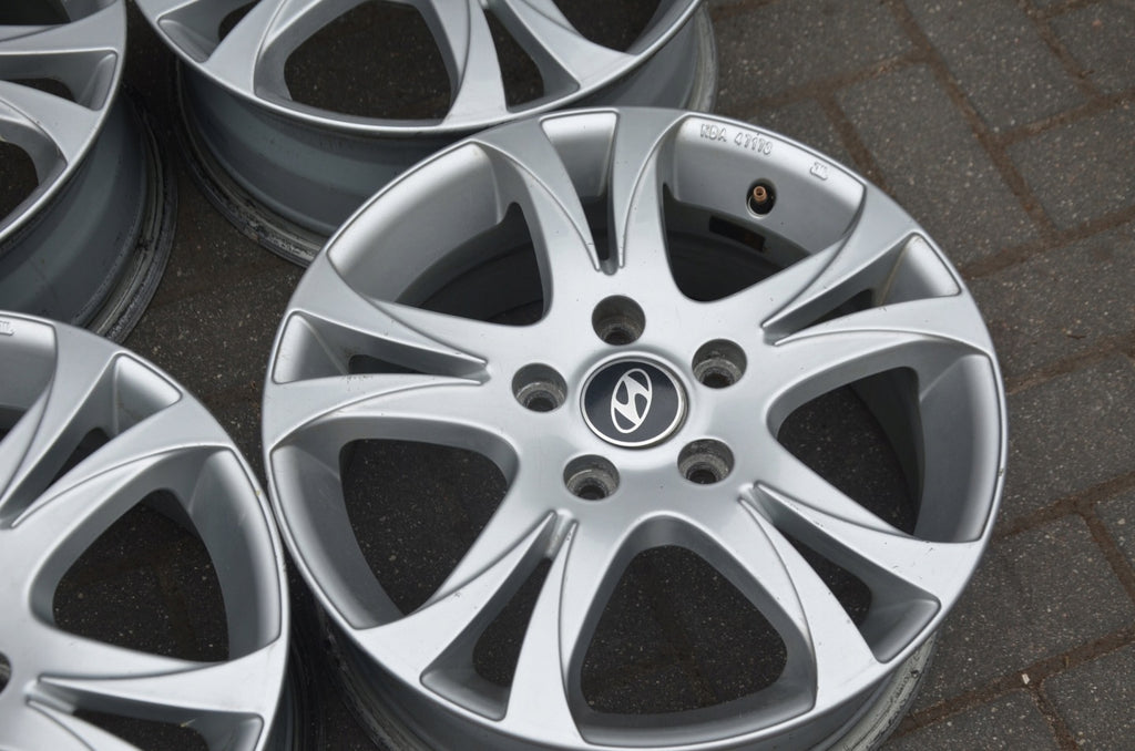 4x Alufelge 16 Zoll 6.5" 5x114.3 55ET Hyundai I30 Ceed 6 3 I Rim Wheel FEL5865600163fs