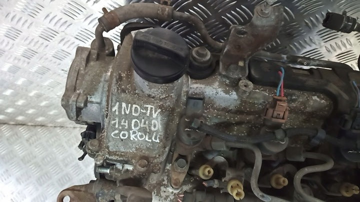 Motor Toyota Corolla 1ND-TV 1.4 75PS 2002 Diesel Engine Unkomplett MOT8996903107kk