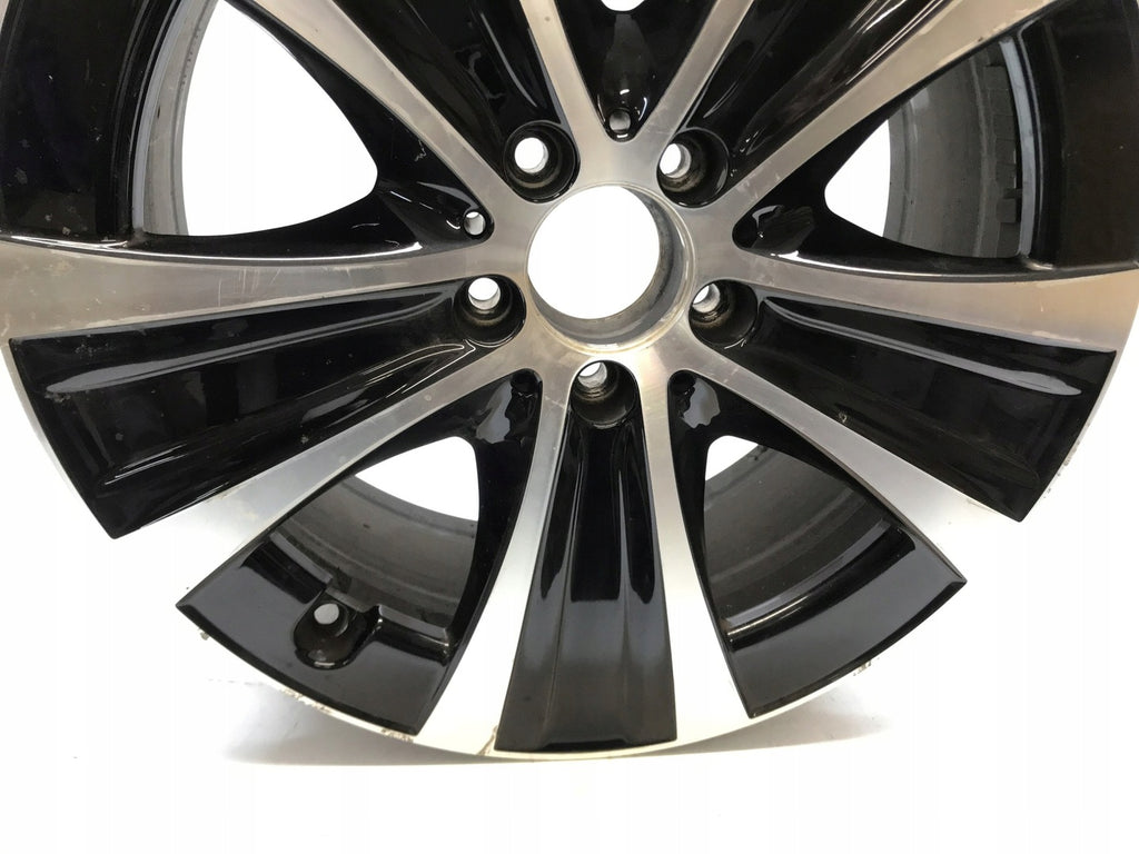 1x Alufelge 18 Zoll 8.0" 5x112 43ET Glanz Schwarz A2134013700 Mercedes-Benz