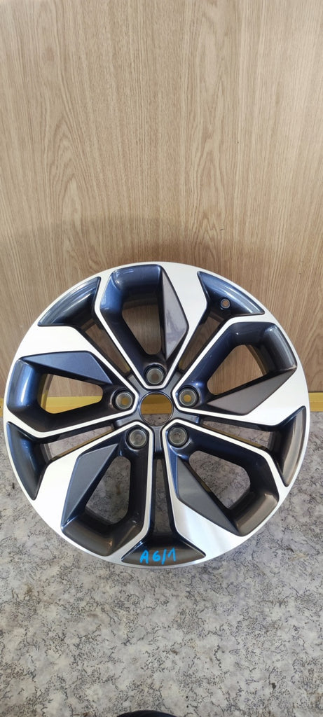 1x Alufelge 18 Zoll 7.5" 5x114.3 46ET Glanz Silber 403002855R Mg Rim Wheel FEL8424238881ro