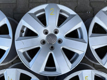 Laden Sie das Bild in den Galerie-Viewer, 1x Alufelge 16 Zoll 7.5" 5x112 45ET Glanz Silber 4F0601025AJ Audi A6 C6 FEL5240904437fw