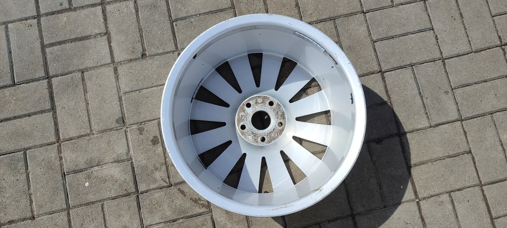 1x Alufelge 18 Zoll 8.0" 5x112 Glanz 4F0601025AA Audi Rim Wheel