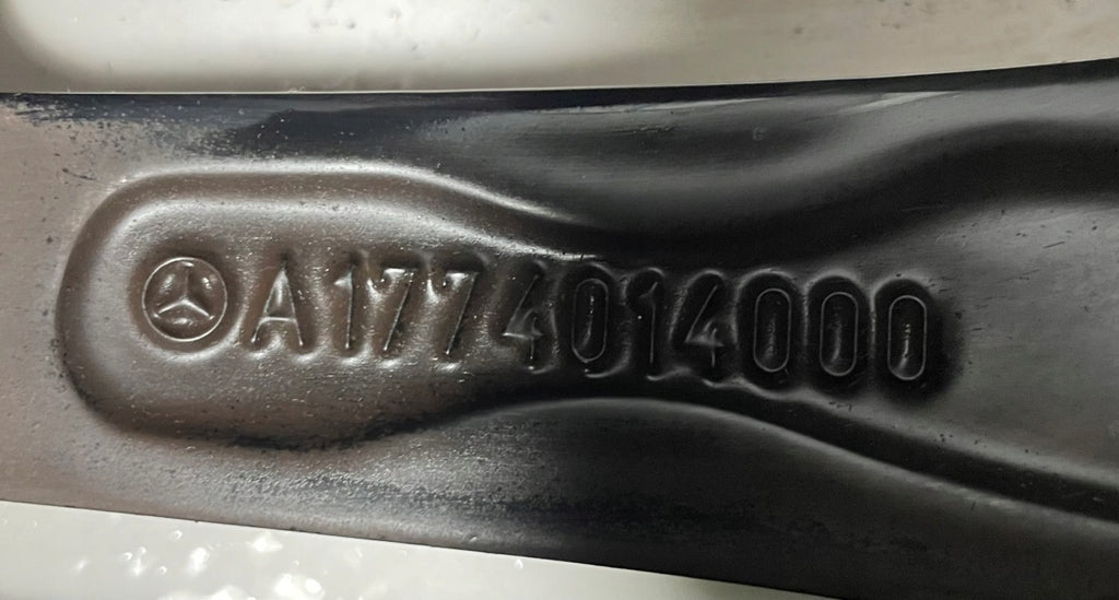 1x Alufelge 18 Zoll 8.0" 5x112 40ET Glanz Schwarz A1774014000 Mercedes-Benz W177 FEL1858480500ir