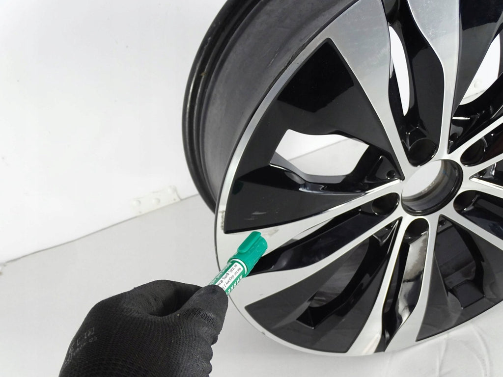 1x Alufelge 18 Zoll 7.5" 5x112 40ET Glanz Schwarz A2064015100 Mercedes-Benz W206 FEL9993111658sj