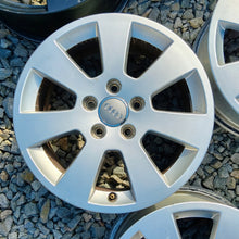 Laden Sie das Bild in den Galerie-Viewer, 4x Alufelge 16 Zoll 6.5" 5x112 50ET Matt Silber 8P0601025 Audi Rim Wheel FEL2658180512cb